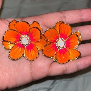 The Pink Reef 2024 Jewel Box Florals in Neon Orange